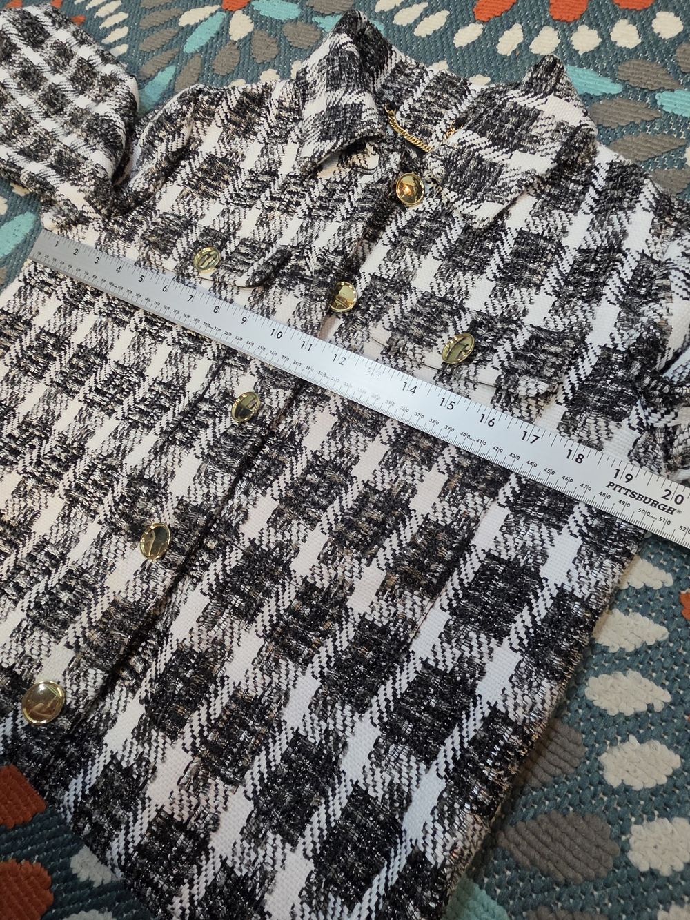 J.Crew Bjork Tweed Wide-Sleeve Lady Jacket - Picture 9 of 16